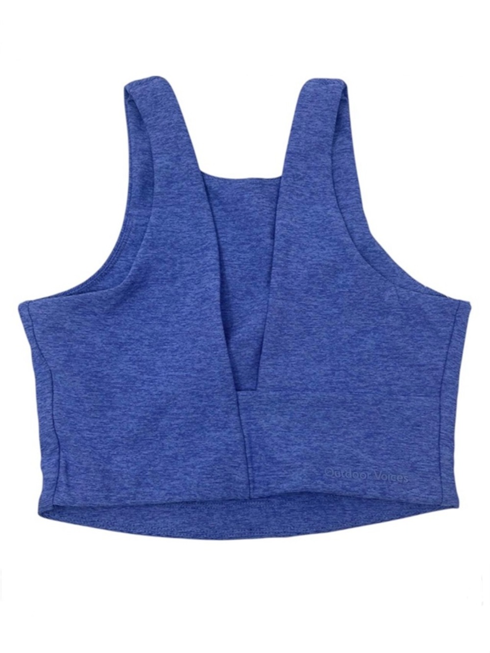 Outdoor Voices Venus Top in Midnight, Venus Sports Bra Blue Heather, S - Picture 7 of 9